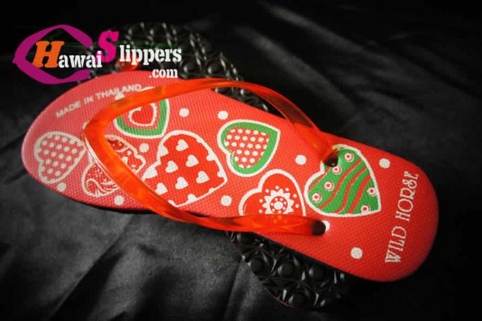 Ladies Wholesale Rubber Hawai Slippers 38