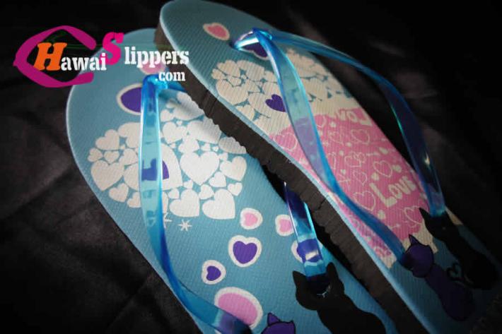 Ladies Wholesale Rubber Hawai Slippers 8
