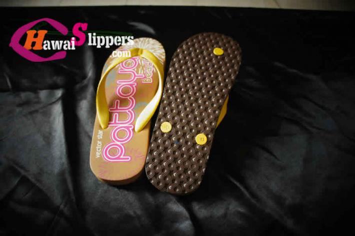 Men Rubber Slipers Pattaya Print 25