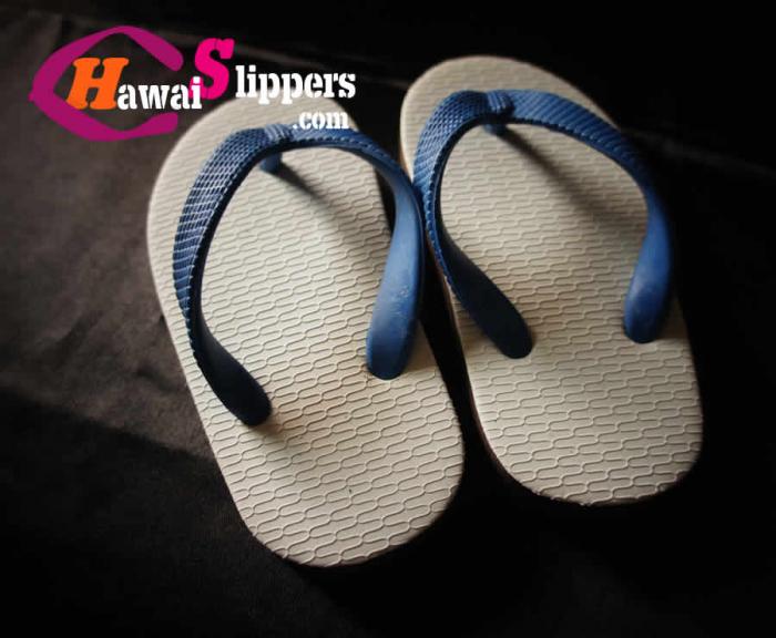Blue Strap Brown Sole Cheap Toddlers Slippers Made In Thailand