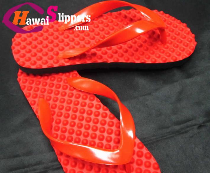 Acupuncture Rubber And Eva Slippers