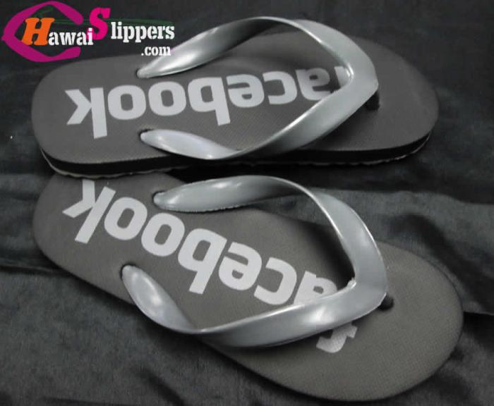 Wholesale Facebook Printed Rubber EVA Slippers » HawaiSlippers.Com
