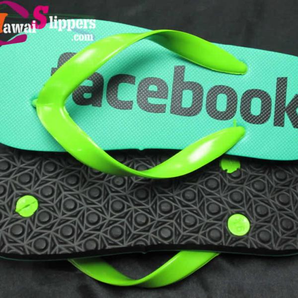 MAde in Thailand Facebook Printed Slippers