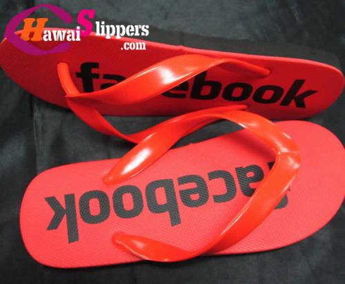 Manufacturer Facebook Printed Slippers