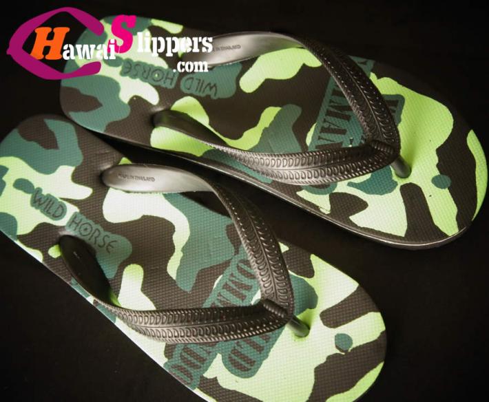 Army Printed Rubber Slippers